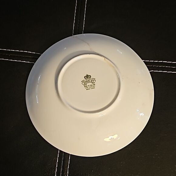 AYNSLEY est. 1775 English BONE CHINA 29c2. Cup and saucer - Picture 6 of 9